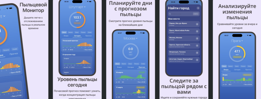 Приложение Пыльцевой Монитор